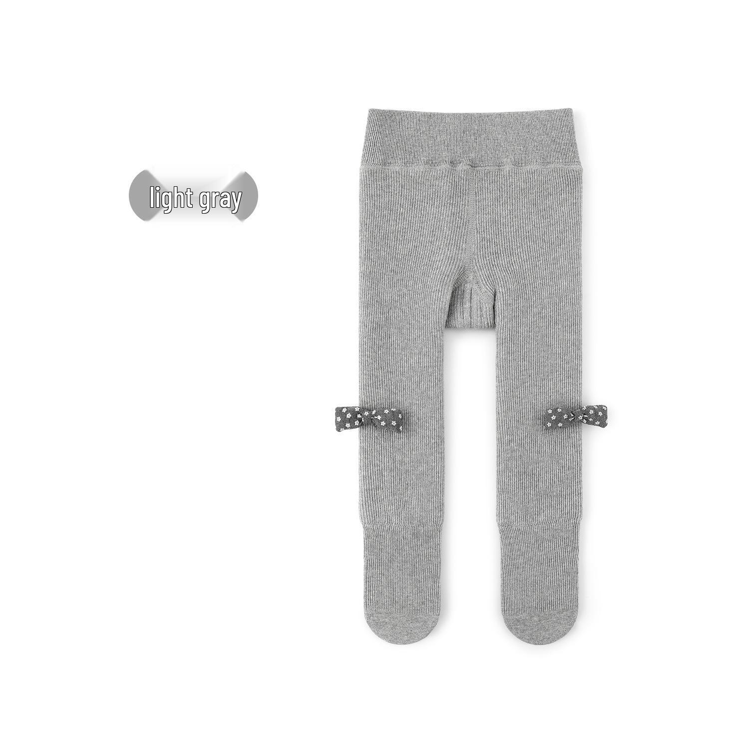 

Thick Fleece-Lined Winter Tights: One-Piece Warm Base Layer for Toddlers & Girls 31-34 (Height 105-115cm) for 6-8 years світло-сірий колір