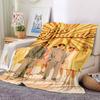 1PC Dynamite Blanket Soft Warm All Season Throw for Sofa, Bed, Car, Office Vibrant Colorful Design, Durable & Cozy Gift