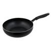 Bestco Deep Frying Pan, 28cm, Wok Pan, Induction and Gas Compatible, Black, NQ-0363, Your Cooking Partner