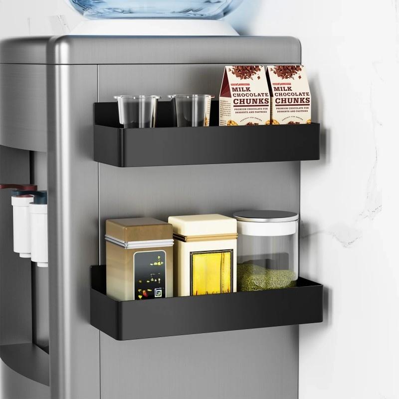 Magnetische Aufbewahrungsregale ohne Bohren für Kühlschränke und Schränke - Vielseitig und platzsparend, Küchenutensilien