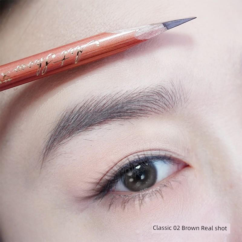 Tattoo Makeup Artist Professional Use Eyebrow Pencil Sweatproof and Waterproof Long Lasting Fadeless Hard Core Wild Line Eyebrows Distinct Look