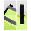 1 Pair Night Riding Safety Cycling Shoe Cover Waterproof Design Elastic Cuff Convenient On Off Reflective Night Safety