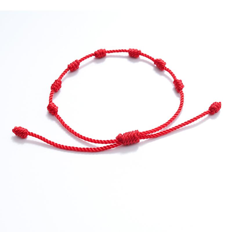 2pcs Lucky Red String Couple Bracelet