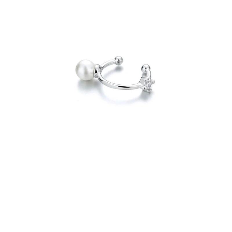1 pcs Charming Line Zircon Clip On Earrings Ear Cuff Without Piercing Earrings Jewelry
