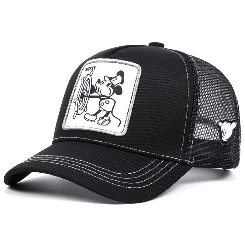 High Quality Unisex Styles Anime Cartoon Snapback Cotton Baseball Cap Men Women Hip Hop Dad Hat Trucker Mesh Hat Dropshipping