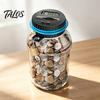 Visible Coin Bank for Teens Digital with Intelligent Counting, Safety Padlock ABS Transparent Money Saving Jar Kids Savings Jar, Management