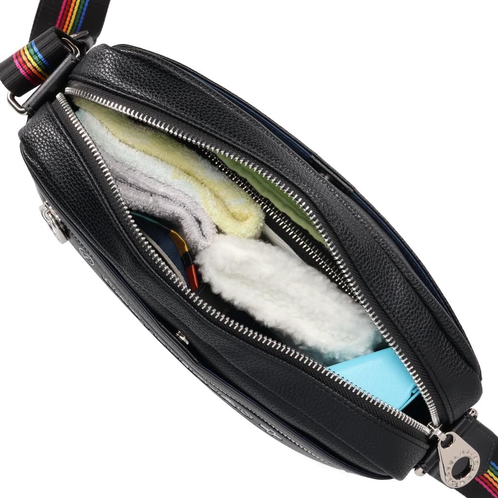 Castelbajac June Shoulder Orange Men's Bag,