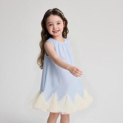Toddler Girl's Sweet Summer Sleeveless Dress