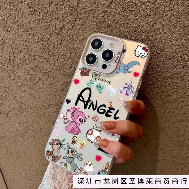 High-value Stitch is suitable for Apple 16promax mobile phone case 14/13pro/12/11 cartoon xs explosion 15.