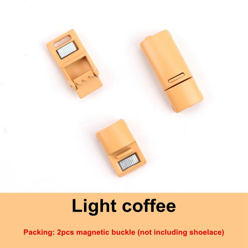 Matte Metal Shoelace Magnetic buckle Shoelaces magnetic Lock 28colors Shoes Accessories Sneaker Kits Metal Laces Buckle