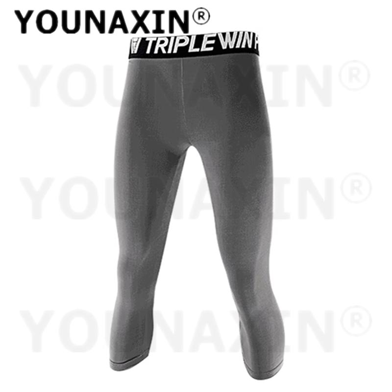 Men's Base Layer Sport Pants Gym Basketball Football Leggings Boy Trousers Fitness Jogger Running Workout Training Quick-Drying S M L XL 2XL