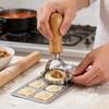 Italian Pasta And Dumpling Making Set With Wooden Tools For Home Kitchen Cooking