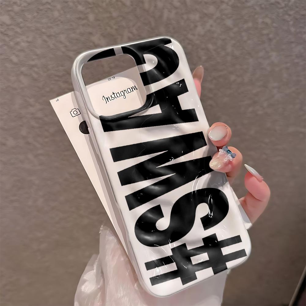 Swag Label Phone Case For Iphone 14 Pro Max 16 15 14 Pro 13 17 Air 12 11 15 Plus Shockproof Silicone Soft Cover