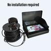 Underwater Fishing Camera Filling Light Fishing Camera 220 Degree Wide Angle 4.3in Visible Large Screen for Ice Fishing