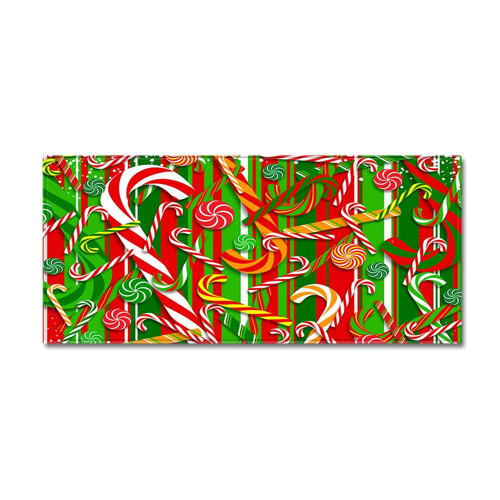 Christmas Kitchen Sand Carpet Doormat Long Floor Mat