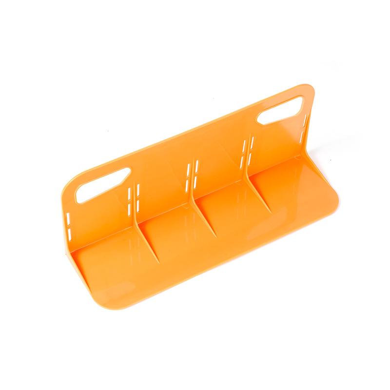 

Car trunk storage box fixed partition car organizer storage box anti-tipping plastic baffle bracket оранжевый