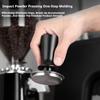 Flat/Thread Base Stainless Steel Coffee Tamper Spring Loaded Tamper  Coffee Shop