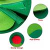 DIY Felt Christmas Tree Kids Wall Detachable Xmas Toy Set Decor with Ornaments Toddlers Holiday Gifts Accessories