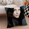 LLiv Tyler Cushion Cover Throw Pillow Cover Hidden Button Durable Polyester Chair Cushion