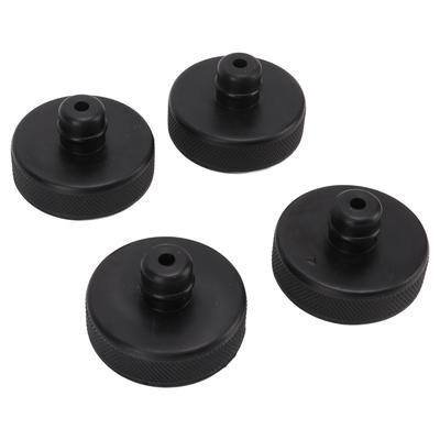 4Pcs/Set Rubber Lifting Jack Pad Lift Adaptor Frame Protector Replacement for Tesla Model 3/S/X/Y