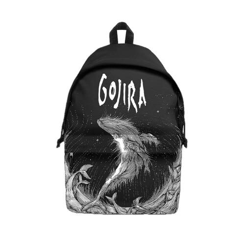Gojira Woodblock Whale Backpack