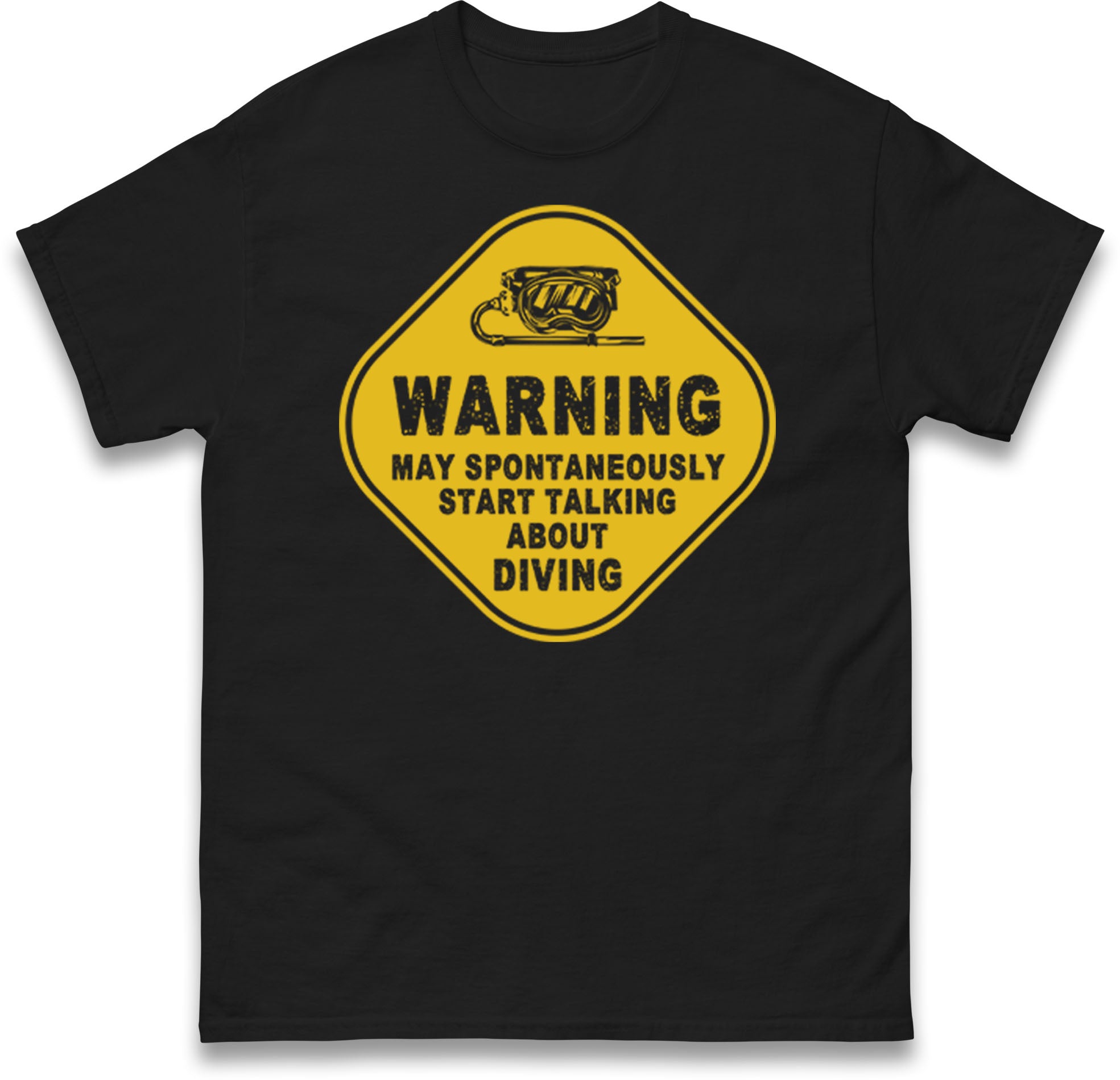 Warning May Spontaneously Start Talking About Diving kids T Shirt 160
