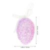 12 Pcs Eggs Easter Hanging Decorations Ornaments Decorating Pendant for Decorate Party Adornments