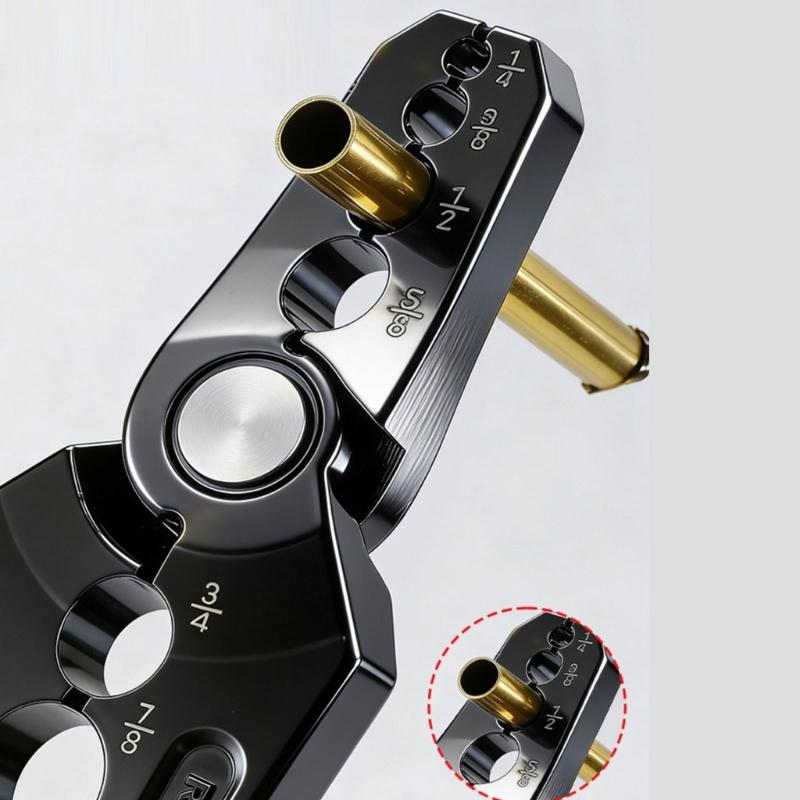 Aluminum Alloys Manual Pipe Repair Pliers Copper Pipe Rounding Pliers for Home and Professional Plumbing Repairs