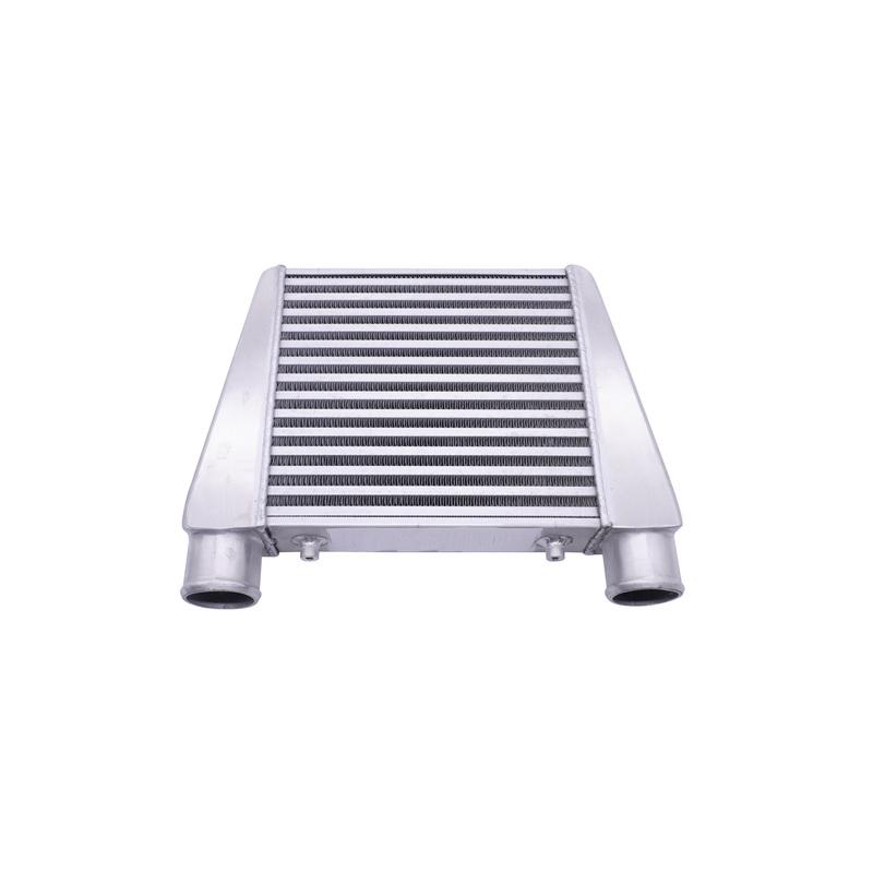 R-EP Intercooler Universal 280x280x76mm Aluminum Cold Air Intake Radiator 2.5inch Inlet 63mm Outlet for Turbo Car