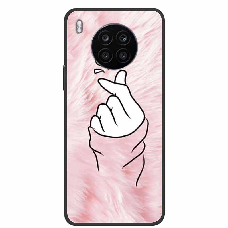 For Huawei Nova 8i Case Shockproof Soft silicone TPU Back Cover For Huawei Nova 8i Phone Cases Nova8i Nova 8 i 2021 Cute Cartoon