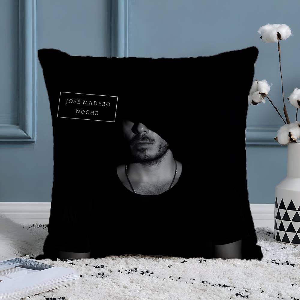 Panda Pendejo Jose Madero-Singer Pillow Case Silky elegant Comfort Sofa Bed  Invisible zipper Beach pillowcase