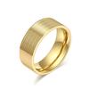 New Simple Car Line Titanium Steel Ring Ring Men and Women Niche Personality Neutral Cold Wind Light Luxury Hand Jewelry