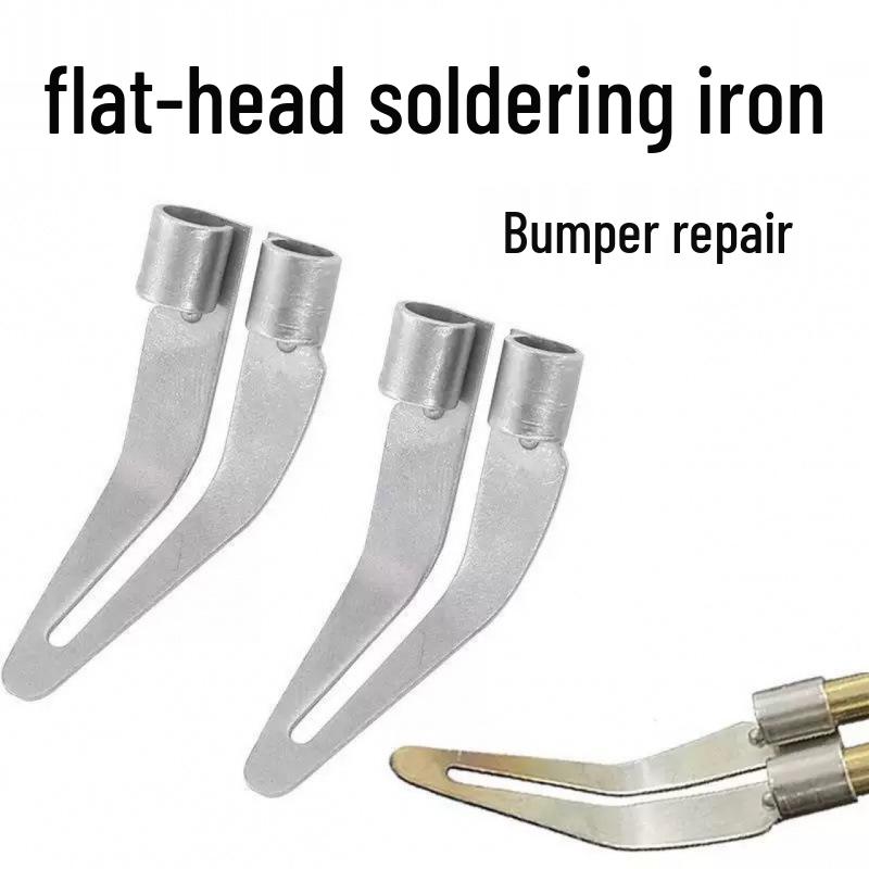 Kit de Ferro de Solda Elétrico para Reparo de Para-choque de Carro: Inclui Pregos de Solda, Pistola de Calor e Cabeça de Alisamento.