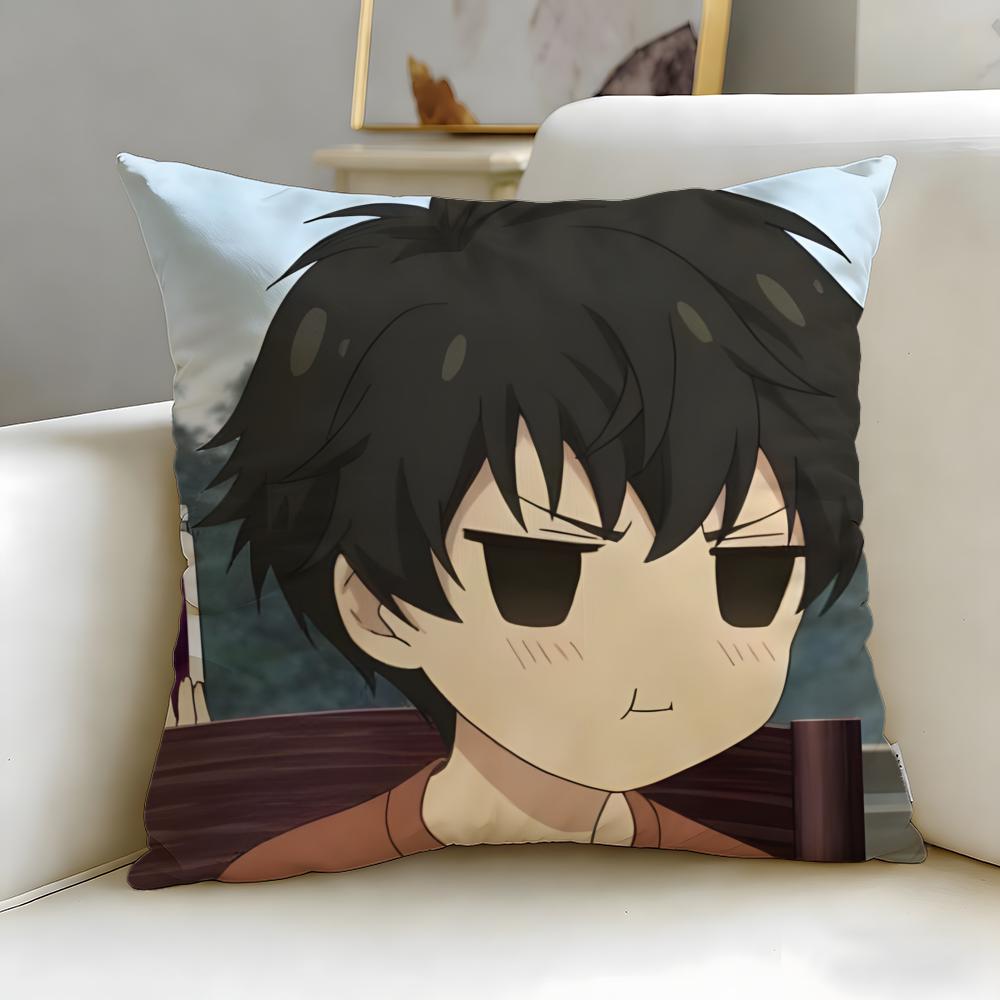 

романтика аниме Super Lovers Наволочка Мягкая Легко стирается Универсальная для Дивана Кровати Путешествий и Офиса 30X30cm