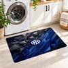 Flannel Kitchen Mat Borussia Dortmund Soft Area Rug Non Slip Floor Carpet Home Decoration