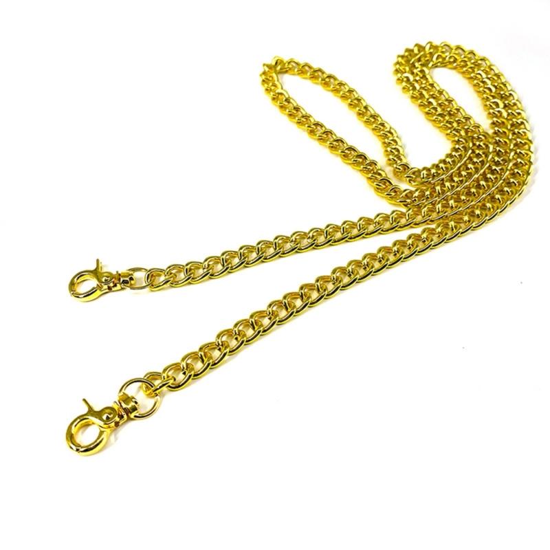 Women Shoulder Bag Chain Metal Bags Chain Strap Crossbody Belt Replacement Accessories Shoulder Bags