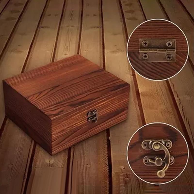 Whiskey Stones And Whiskey Glass Gift Set Of 4, For Men | Father's Day, 6 Granite Whiskey Stones, 2 Whiskey Glasses,1 Wooden Box