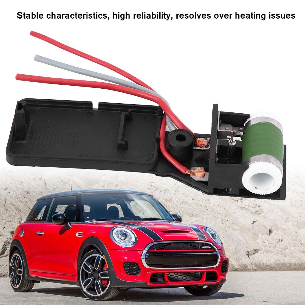 Engine Cooling Blower Fan Motor Resistor for Mini Cooper 17117541092R