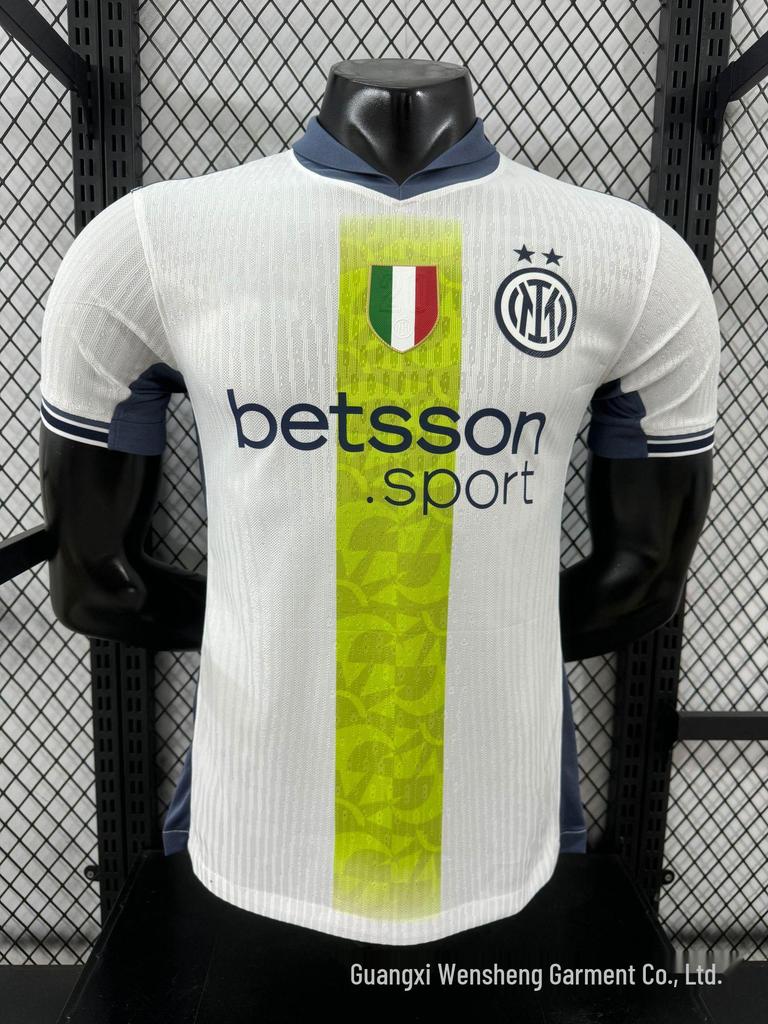 Inter Milan Serie A Adult Player Edition Football Jersey - Customizable Number