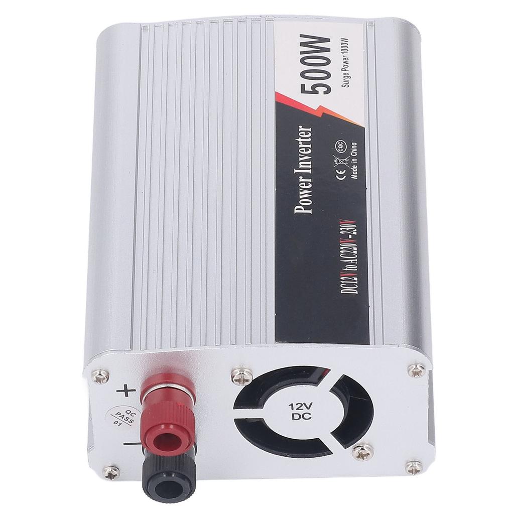 Car Power Inverter 500W DC 12V To AC 220‑230V with 5V USB Output Sine Wave Converter