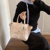 Uformell bærbar tote-veske for kvinner, ny pendleveske med stor kapasitet, allsidig skulderveske/messenger-veske