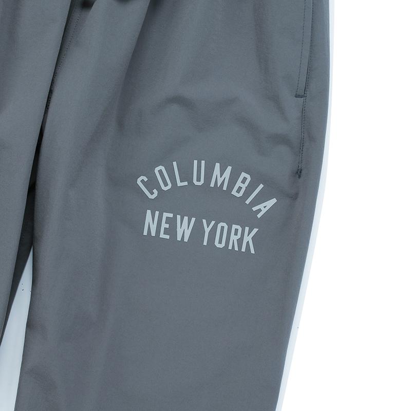 COLUMBIA UNIVERSITY Cu Ny Regular Fit Nylon Pants Charcoal