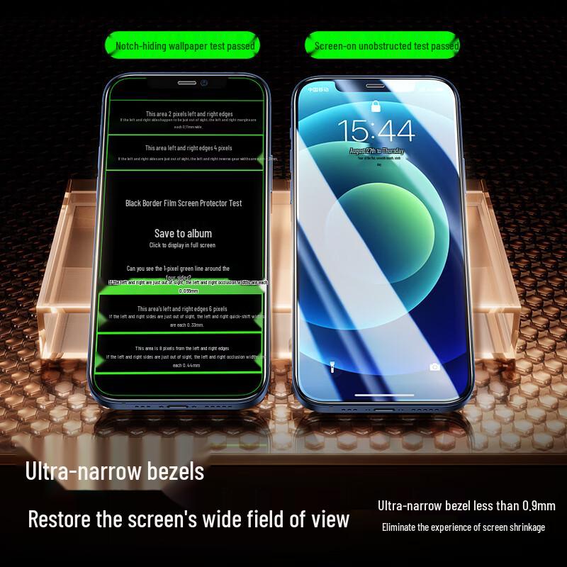 SHANMO Tempered Glass Screen Protector for iPhone