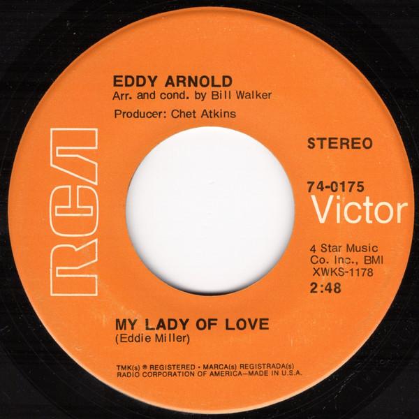

7-дюймовая пластинка EDDY ARNOLD - But For Love 740175 RCA Victor 1969 США Фолк Б/У