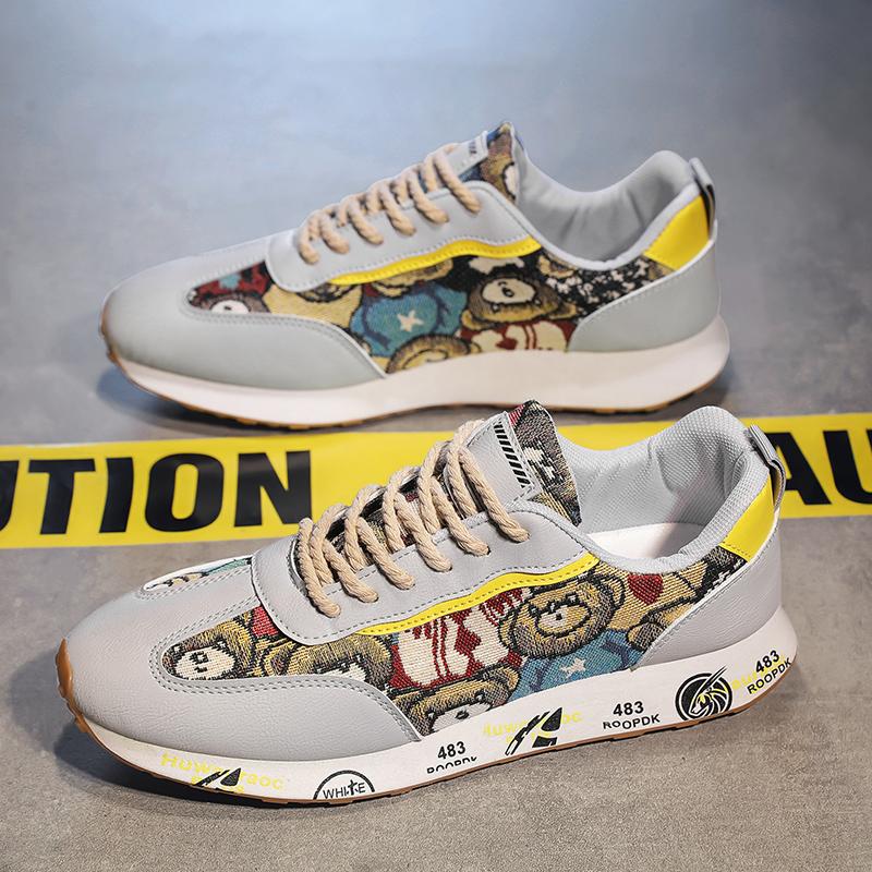 

Модные кроссовки CYYTL Мужская обувь Повседневная Дышащая Уличная для пеших прогулок Теннисная Модная Спортивная для бега Роскошные лоферы на платформе Дизайнерская Летняя 39