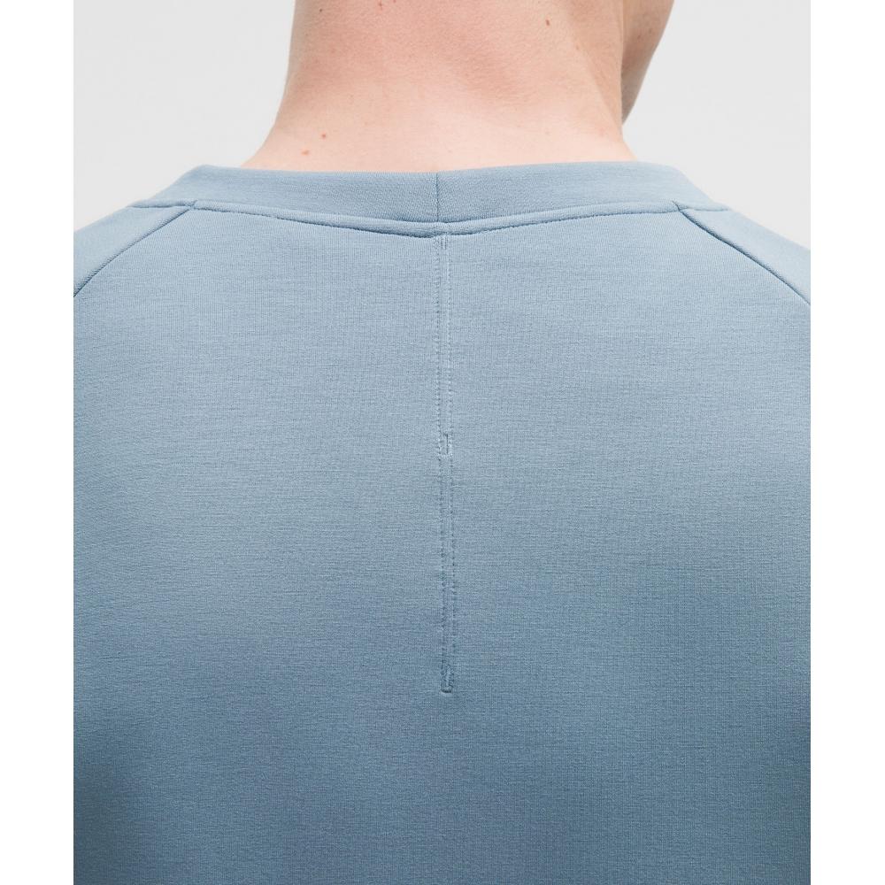 Lululemon Smooth Spacer Classic Fit Crew Steel Blue