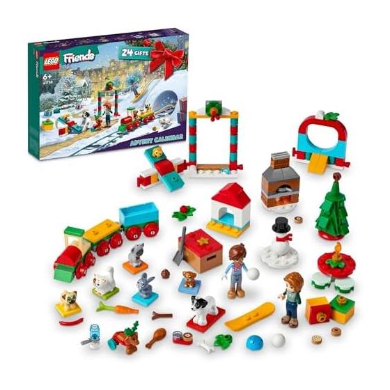 LEGO Friends Адвент-календарь 2023 41758 Игрушечный блок Подарок Ролевые игры Девочки 6 лет ~