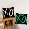 1Pc Rapper The Weeknd Xo Pillow Case Fashion Square Pillowcase Bedroom Sofa Room Ins Decoration Leisure