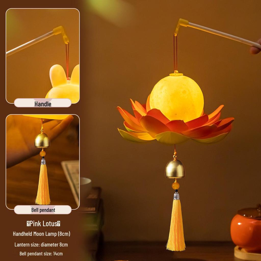 Mid-Autumn 2025 Jade Rabbit Children’s Luminous Handheld Lantern