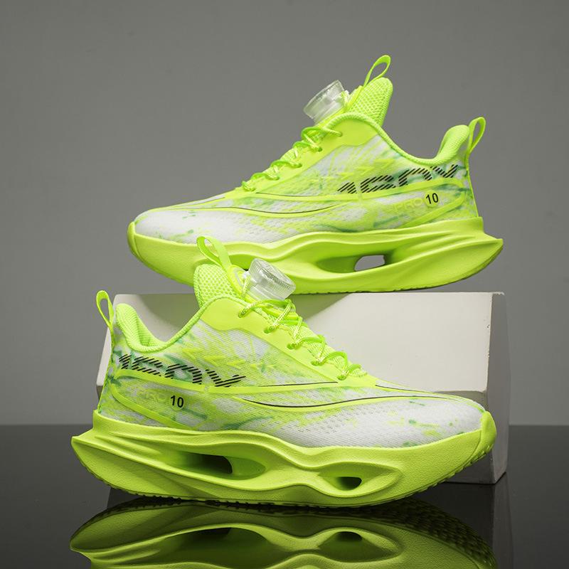 Red Rabbit9pro Running shoes for boys2026Summer children's sports basketball shoes, featuring a hollowed-out mesh design for older kids